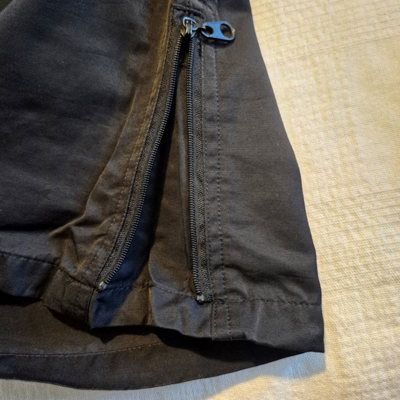 Chico's size 3 or XL 16 black casual dressy athletic style pants multi pockets - Picture 5 of 10